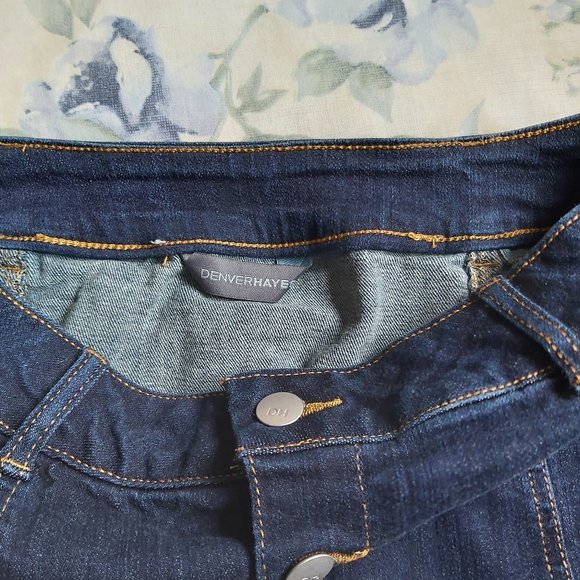 Denver Hayes Denim Skirt – Blue Size 4 - Picture 4 of 6